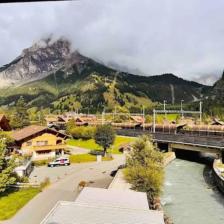 Apartment Waterfall View Kandersteg