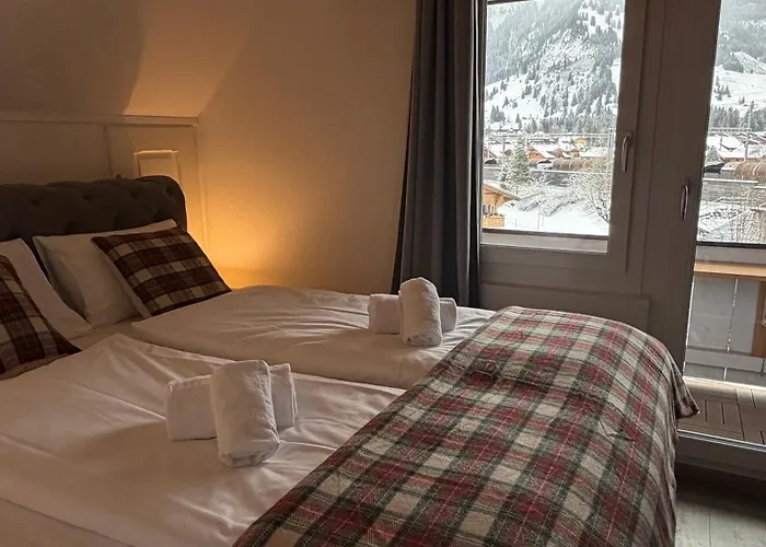 Waterfall View Kandersteg